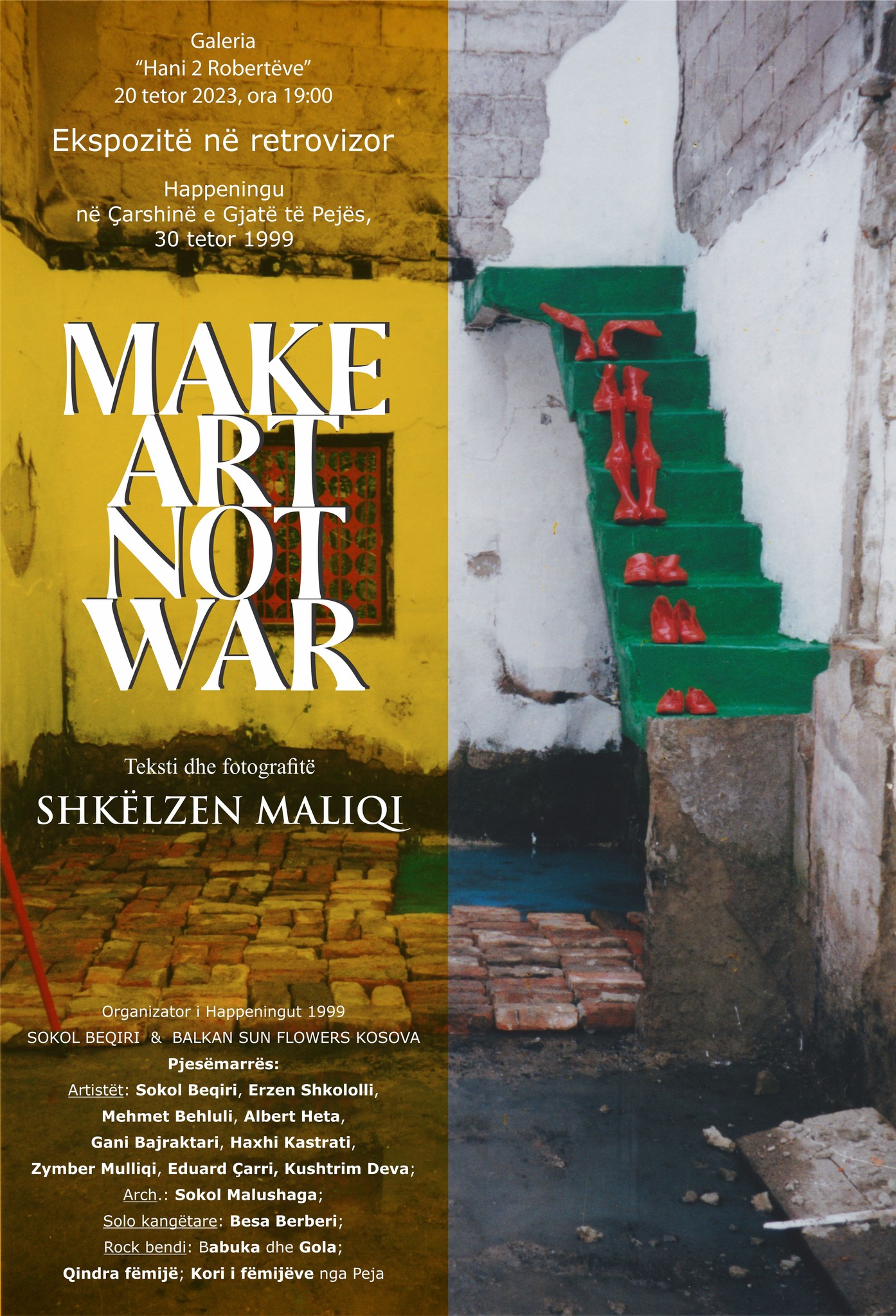 MAKE ART NOT WAR